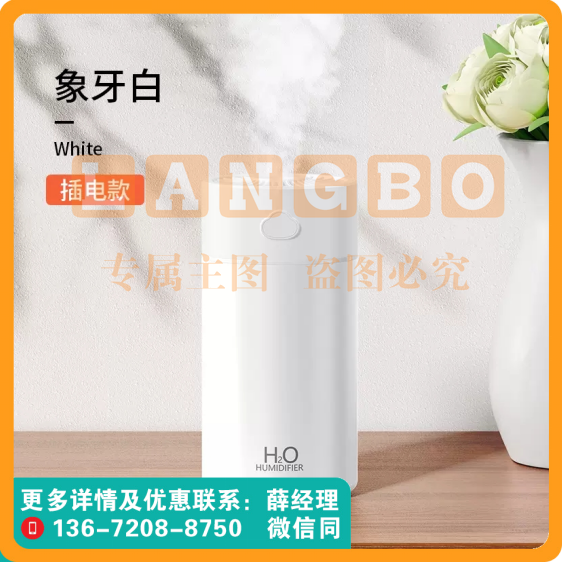 USB纳米雾化加湿器迷你桌摆