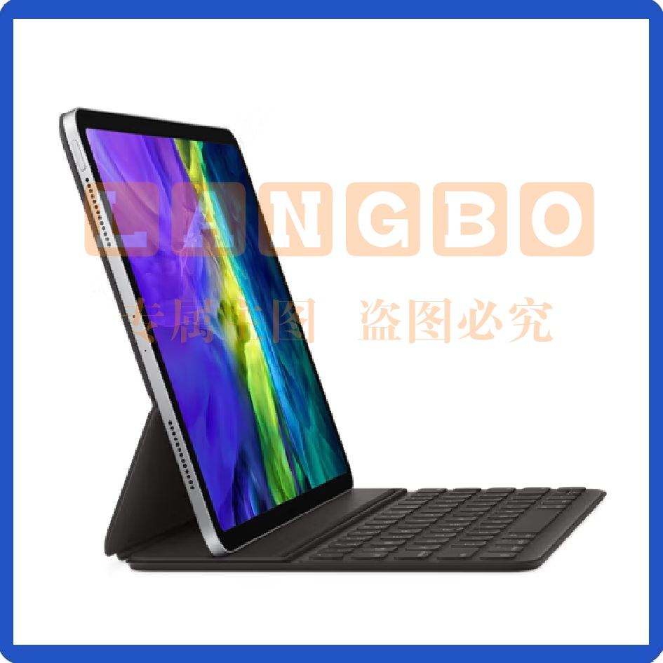 Apple 键盘式智能双面夹-中文(拼音) 适用于 11 英寸 iPad Pro (第四/三代) 和 iPad Air (第五代)