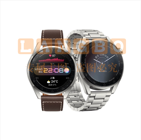 华为（HUAWEI） WATCH 3 Pro 48mm eSIM独立通话智能手表 心脏与呼吸健康管理 体温检测 NFC支付 棕色真皮表带