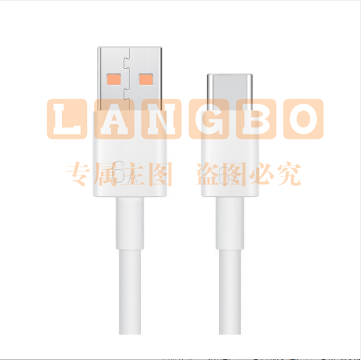 华为6A数据线 USB Type-A转USB Type-C（白色）