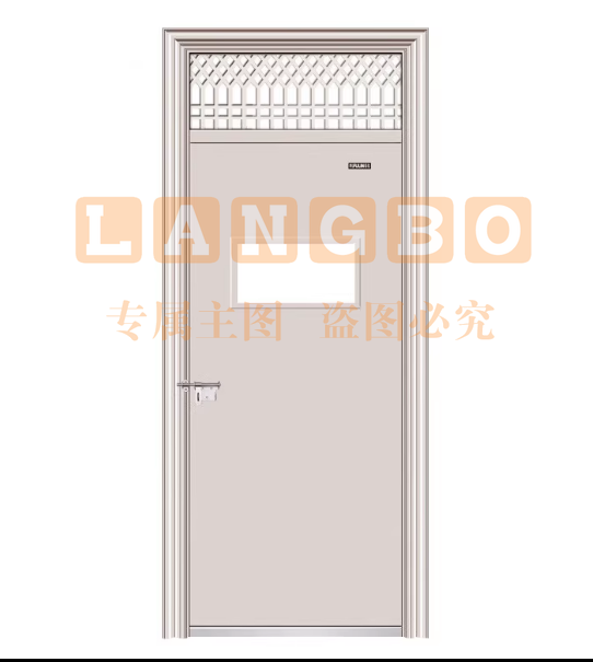 定制学校门宿舍门教室门 单门带气窗防盗门工程幼儿园储藏间入户门