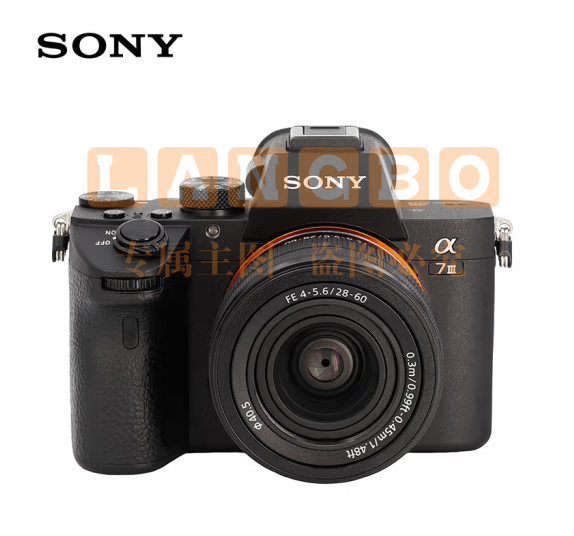 索尼（SONY）Alpha 7 III 28-60mm全画幅微单数码相机 便携镜头套装（约2420万有效像素 a7M3/A73/a7m3）