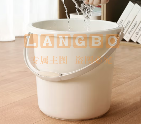 水桶拖把桶 带提手耐用加厚塑料16L