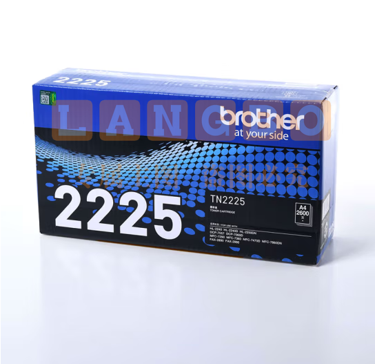 兄弟（brother）TN-2225 黑色原装 大容量 适用HL-2250DN 2240 MFC-7860DN 7360 FAX-2890