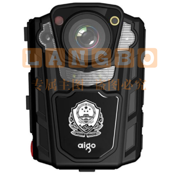 爱国者（aigo） DSJ-R2 执法记录仪 警用版 红外夜视1080P便携加密激光定位录音录像拍照对讲 64G