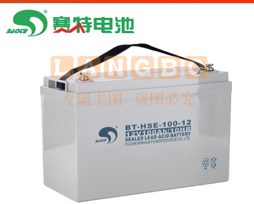 赛特BT-HSE-100-12(12V100AH)免维护铅酸蓄电池