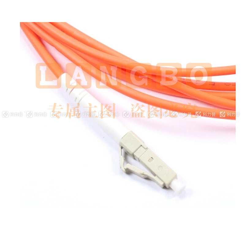 酷比客 L-CUBIC 多模光纤跳线 LC-FC LCCPMFLCFCOR-3M 3米 (桔色)