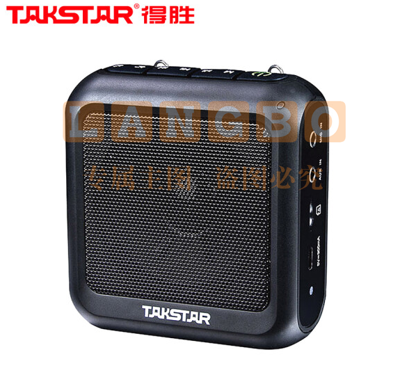 得胜(TAKSTAR)E270有线蓝牙小蜜蜂扩音器便携式教学导游教师专用喇叭可插TF卡音箱 典雅黑