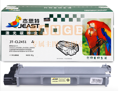 杰思特LT2451粉盒JT-CL2451适用联想LJ2405D LJ2455D LJ2605D LJ2655DN M7455DNF M7605D