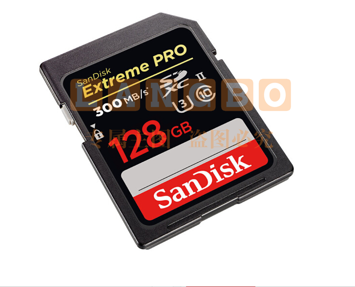 闪迪（SanDisk）128GB SD存储卡 U3 C10 4K 至尊超极速版数码相机内存卡 读速300MB/s 写速260MB/s 支持4K