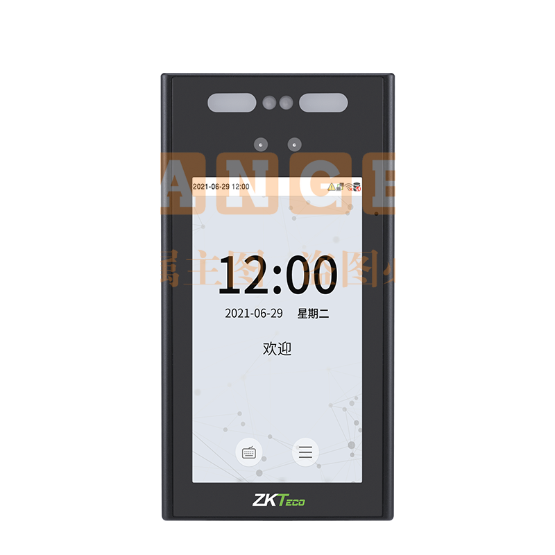 ZKTeco\熵基科技 xface700动态人脸秒识别 口罩识别 WIFI传输 考勤门禁一体机