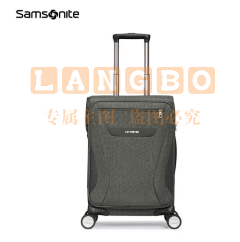 新秀丽（Samsonite）行李箱拉杆箱万向轮旅行箱托运箱TR7*48002   25英寸 黑色和灰色可选