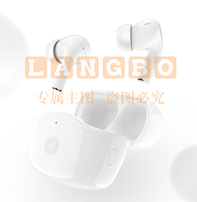 科大讯飞真无线蓝牙耳机 主动降噪入耳式耳机 HIFI音乐点歌耳机 苹果华为小米手机通用 白色 XFXK-B02  TJHX03311621169041