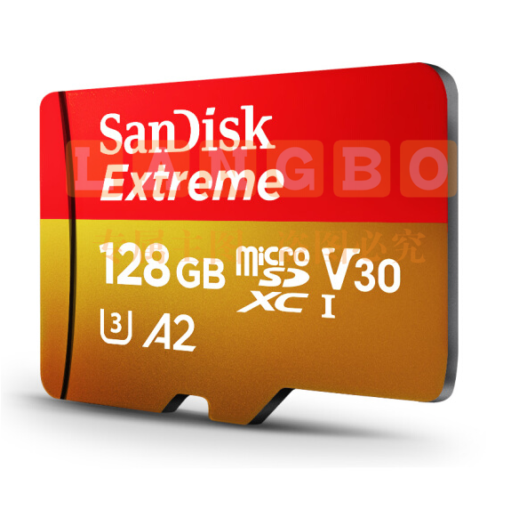 闪迪（SanDisk）128GB TF（MicroSD）存储卡 U3 C10 A2 V30 4K 至尊极速移动版内存卡SDSQXA1-128G-ZN6MA 读速160MB/s