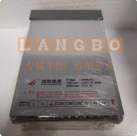 户外防雨开关电源CLW400-12-L 12V33A 400WLED发光字电源  货号：JC