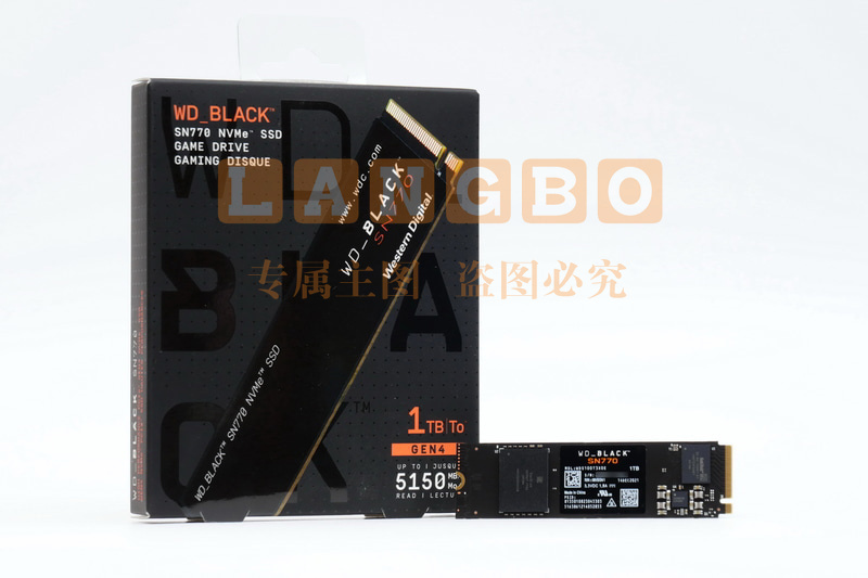 西部数据（Western Digital）500G SSD固态硬盘 M.2接口(PCIe 4.0 x4)WD_BLACK SN770 NVMe SSD游戏高性能版