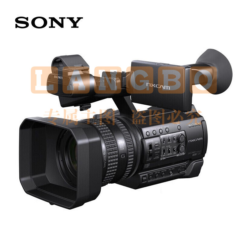 索尼（SONY）HXR-NX100 手持式摄录一体机 专业便携式摄像机 婚庆 会议 课程直播 抖音短视频 专业直播摄像机