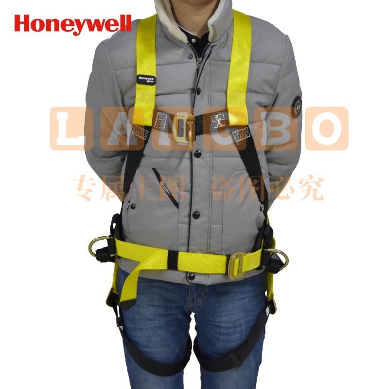 霍尼韦尔（Honeywell）DL-42A 四挂点全身式安全带 高空作业防坠落建筑工程安全带 1条【可定制】