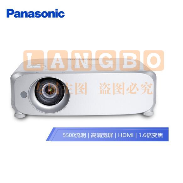 松下(Panasonic)PT-BW550C 投影仪 投影机办公(高清宽屏 5500流明 WXGA HDMI)