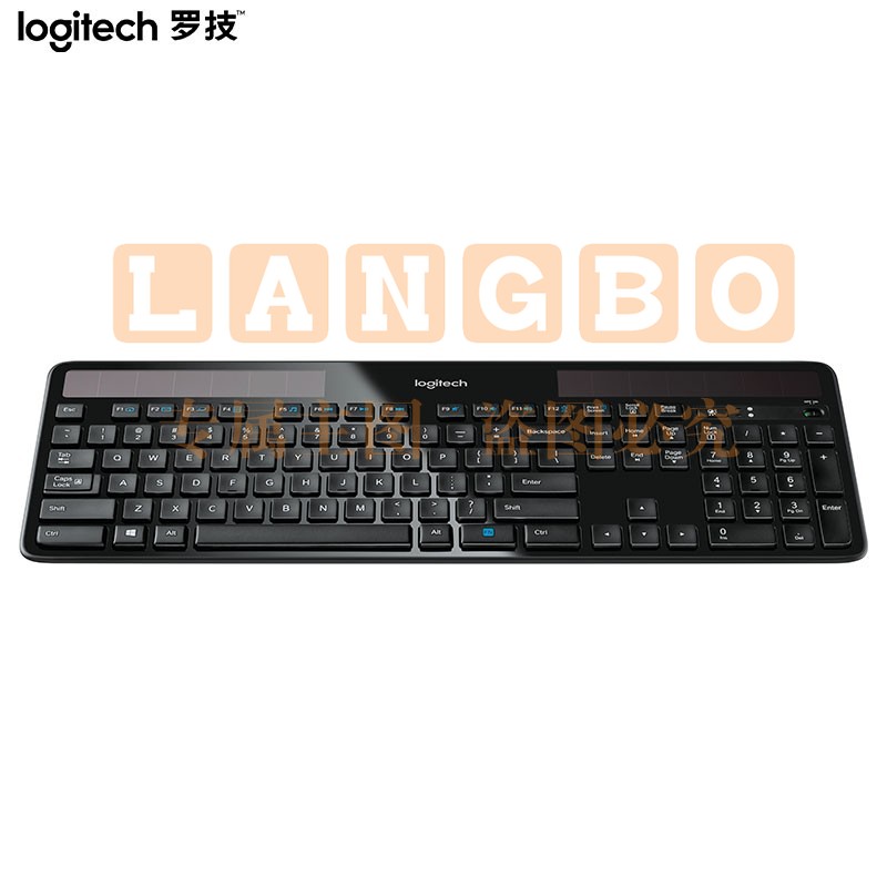 罗技(Logitech) K750 太阳能无线键盘 纤薄办公键盘 (XTGM202307211318411)