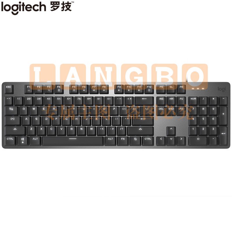 罗技(Logitech)K845 机械键盘 有线键盘 办公键盘 G610全尺寸 单光 黑色 Cherry樱桃青轴   (XTGM202307211318427)