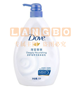 多芬舒活水嫩沐浴露 1000ml