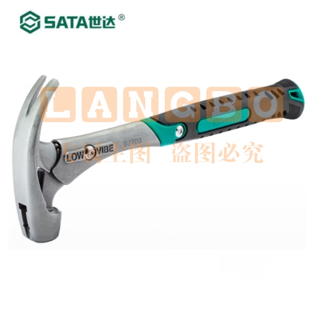 世达（SATA）减震羊角锤1磅  92703