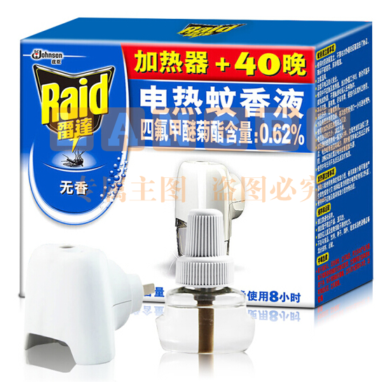 雷达（Raid）电热蚊香液1器+1液 36盒/箱