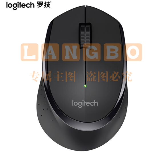 罗技（Logitech）M280 鼠标 无线鼠标 办公鼠标  带无线2.4G接收器 （黑红蓝白四色可选）