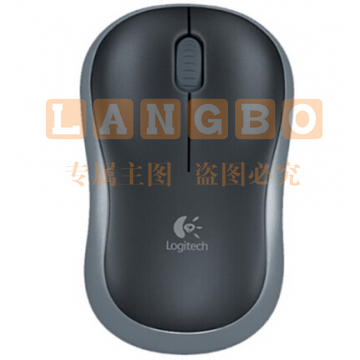 罗技（Logitech）M186 无线鼠标 黑色灰边 pcyg-240109103443