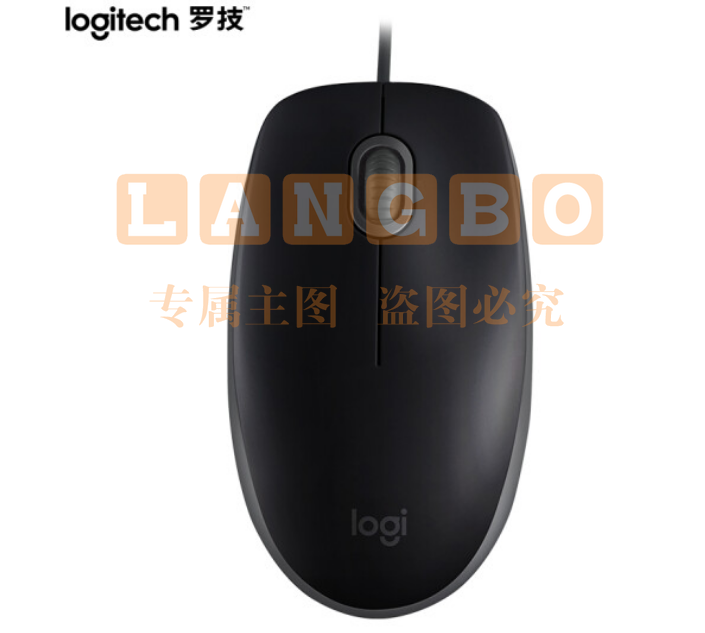 罗技（ Logitech） M110 有线静音鼠标 黑色	pcyg-2022052628185