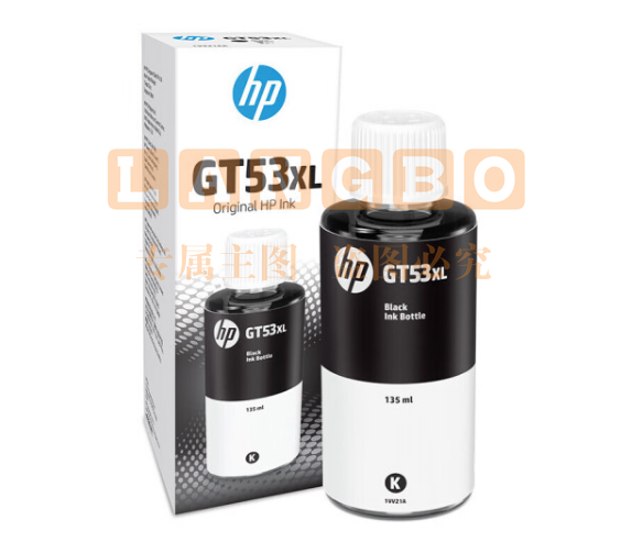 惠普（HP）1VV21AA /GT53XL/GT53 黑色墨水瓶(适用于：HP INK Tank 310 410 319 419 318 418)（瓶）