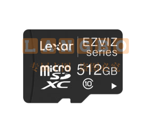 萤石（EZVIZ）视频监控 摄像头 专用Micro SD存储卡TF卡 512GB Class10