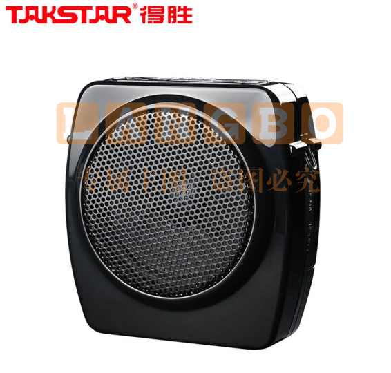 得胜(TAKSTAR)E6便携式大功率扩音器 教学专用导游教师耳麦喇叭扩音器 防尘防溅水 电量显示 黑色（可当天配送发货）