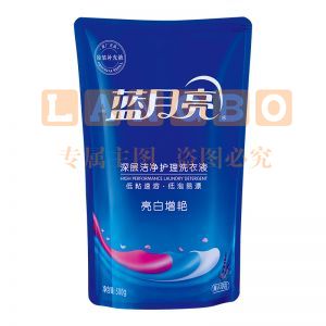 蓝月亮 500g*12袋 袋装洗衣液亮白增艳  薰衣草香（可当天配送发货）