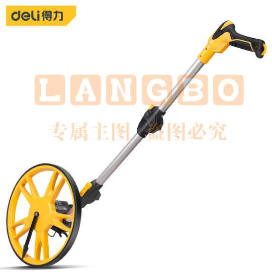 得力(deli) 300mm双折叠机械轮尺轮式测距仪 测量工具 DL330112(NPX)（可当天配送发货）