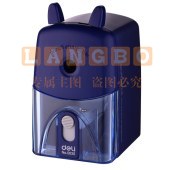 得力(de li) 0635 卷笔刀手摇削笔机学生铅笔削笔器转笔刀笔刨转笔刀 颜色随机   WLSZ0131223409218