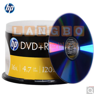 惠普(HP) DVD+R 光盘/刻录盘 空白光盘 16速4.7GB