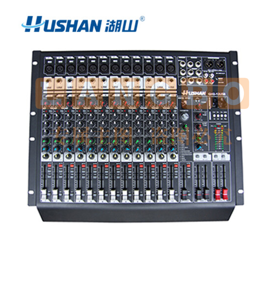 湖山(HUSHAN) 调音台 数字音频处理器 GH2-12USB调音台 .