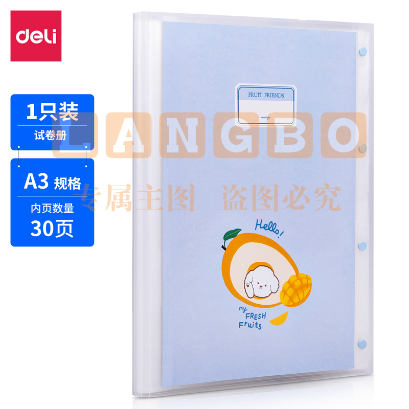 得力72482_30页试卷册(蓝)(个)XTGM02240913415267