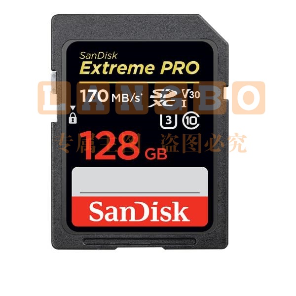 闪迪(SanDisk)128GB SD存储卡 SDSDXXY-128G-ZN4IN 至尊超极速版