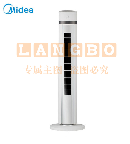 美的 (Midea)电风扇家用塔扇立式摇头定时落地扇无叶风扇 ZAE09MA