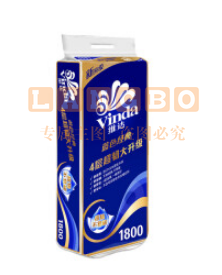 维达(Vinda)V4028卷纸 180克*10卷 卫生卷筒纸 新老包装随机发