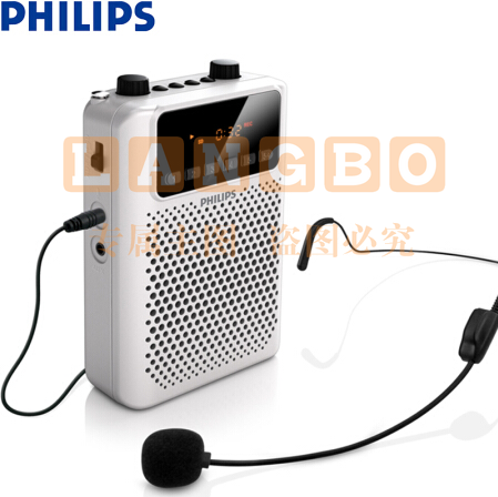 飞利浦(PHILIPS)SBM150白 广场级扩音器 大功率 便携音响