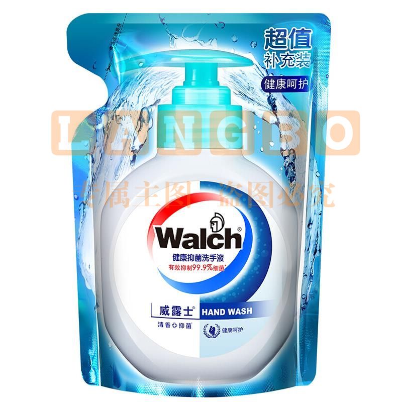 威露士（Walch）洗手液补充装525ML袋装自然清新 1袋