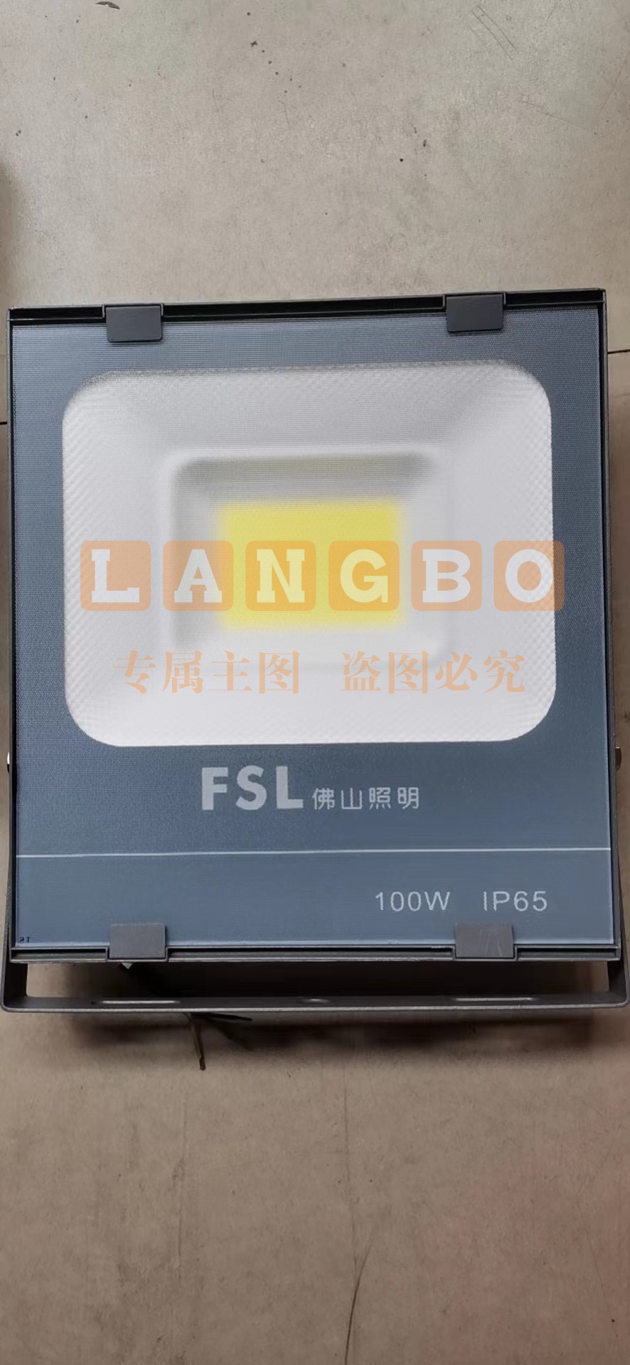 佛山(FSL)LED室外投光灯 100W 白光 6000K