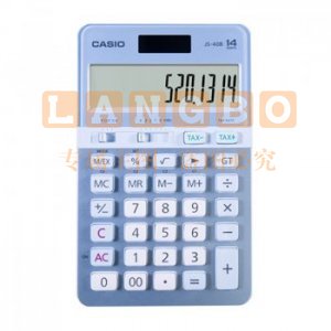 卡西欧 CASIO JS-40B-BU 商务计算器 蓝色