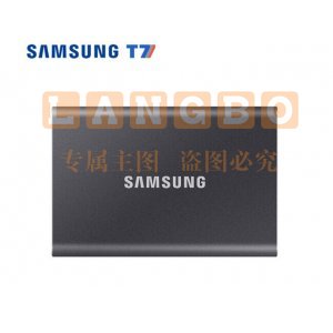 三星（SAMSUNG) MU-PC2T0T 移动硬盘 固态PSSD 2TB Type-c T7 超极速NVMe高速传输1050MB/秒