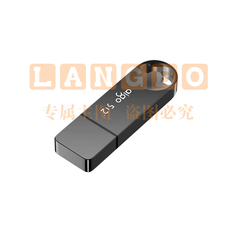 爱国者（aigo）256GB 优盘U盘 USB3.2U盘 U336 金属盖帽 系列效率快传 微笑办公闪存盘U盘  SKU：LB33093