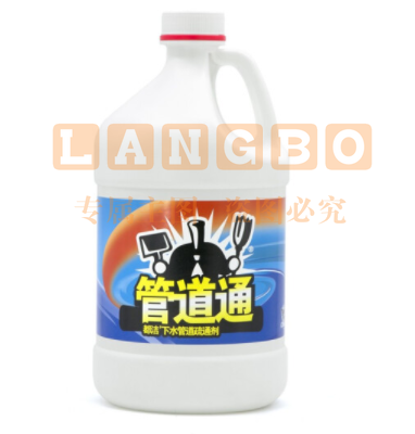 都洁 管道通 管道疏通剂 3.7L大桶装 下水道头发纸屑厨房卫生间油污堵塞 1桶